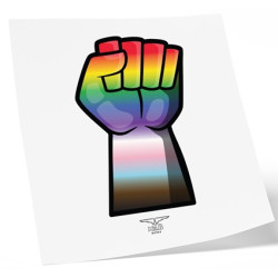 Mr B - Mister B Tatouage éphémère GAY FORCE 10 x 15cm